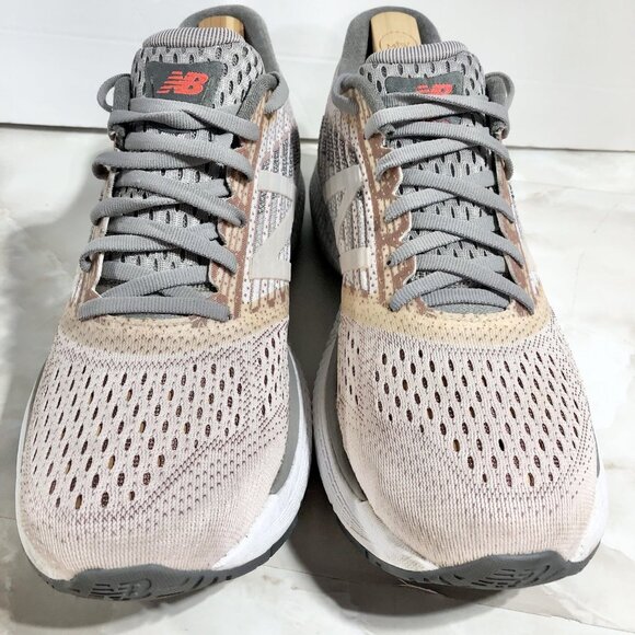 NEW BALANCE 860 V9 Gray White Running Course Athletic Shoes Sz 11 - Picture 8 of 9